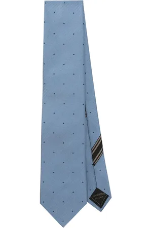 BRIONI Corbata con estampado de lunares