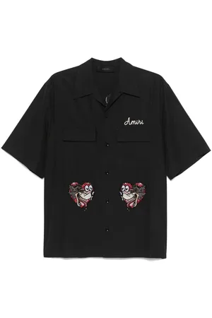 AMIRI Camisa con logo bordado