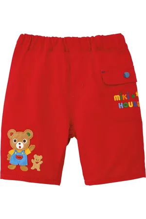 Miki House Pants con detalle de parche