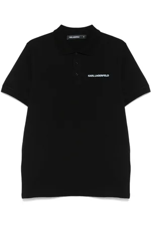 Karl Lagerfeld Playera tipo polo