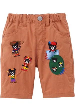 Miki House Pants con detalle de parche