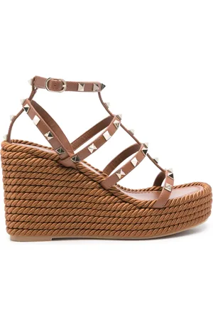 VALENTINO GARAVANI Sandalias Rockstud con tacón de 100mm