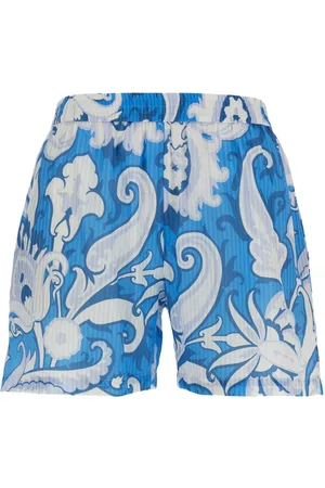 Etro Shorts con estampado de cachemira
