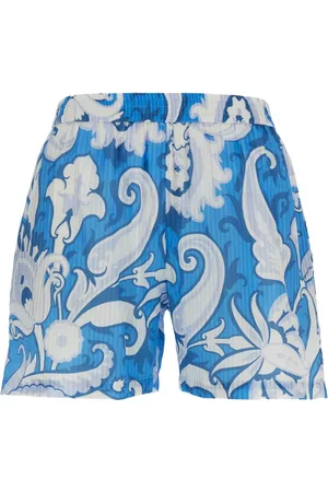 Etro Shorts con estampado de cachemira