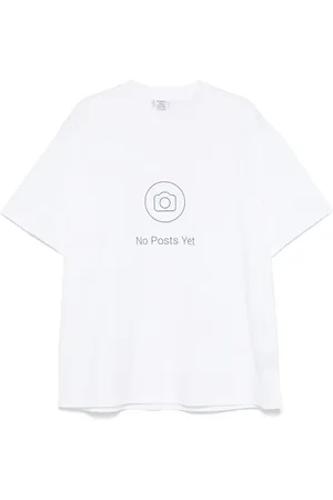 Vetements Playera No Posts Yet