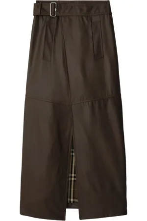 Burberry Falda con cinturón