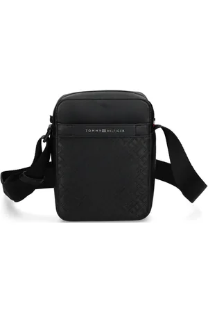 Tommy Hilfiger Mochila tipo mensajero con monograma TH