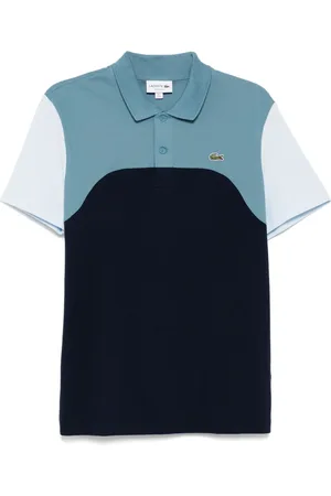 Lacoste Playera tipo polo con diseño color block