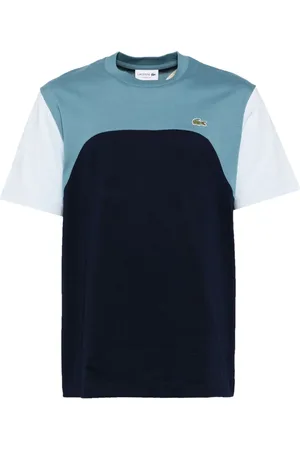 Lacoste Playera con diseño color block