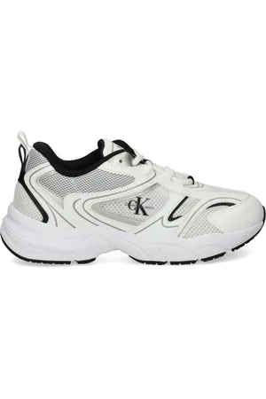 Calvin Klein Tenis con parche del logo