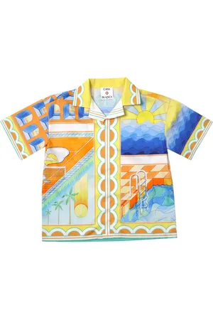 Casablanca Camisa con estampado gráfico