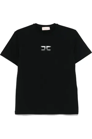 Elisabetta Franchi Playera con aplique del logo