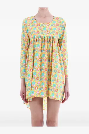 JEREMY SCOTT Vestido corto con estampado floral