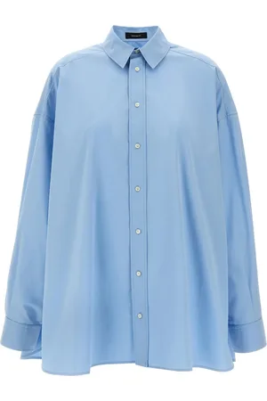 WARDROBE.NYC Vestido camisero mini