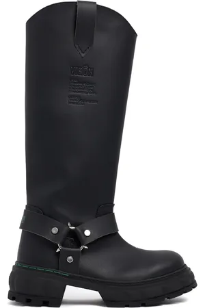 VIRON Logo-embroidered boots