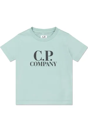 C.P. Company Playera con logo estampado