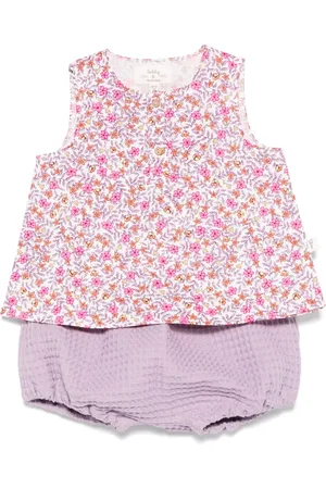 TEDDY & MINOU Set de shorts y camiseta con estampado floral