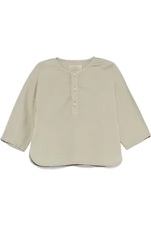 TEDDY & MINOU Camisa con cuello henley