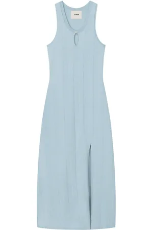 AERON Vestido midi con abertura lateral