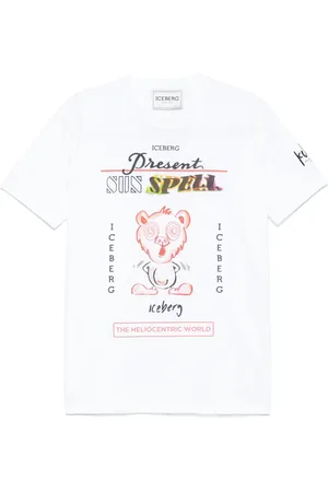 Iceberg Playera con logo estampado