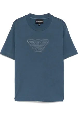 Emporio Armani Playera con aplique del logo