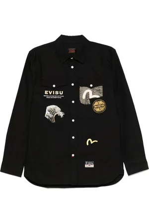 Evisu Camisa con bordado