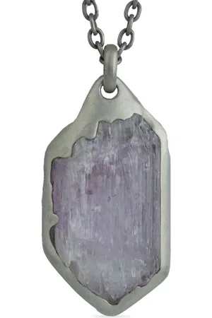 PARTS OF FOUR Collar Halos en plata de ley con kunzita