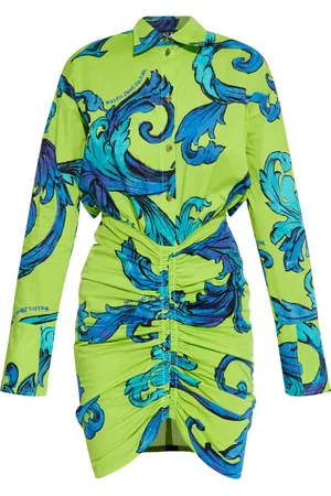 VERSACE Vestido corto estampado