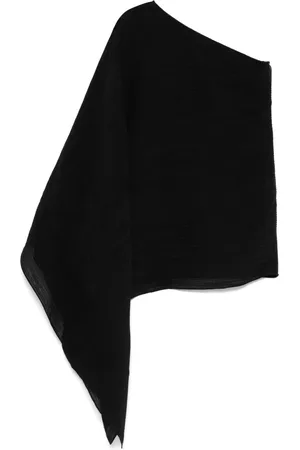 ‎Taller Marmo‎ Vestido corto cruzado con hombro descubierto