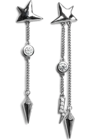 Zadig & Voltaire Aretes con dije Rock Star