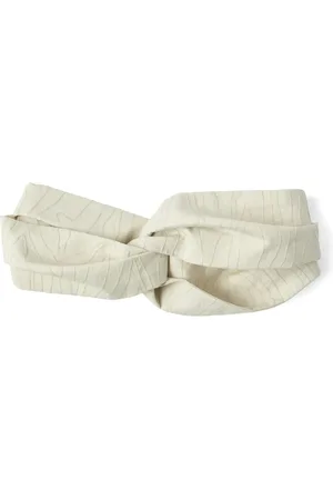 Brunello Cucinelli Diadema con motivo en jacquard