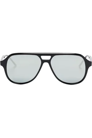 Thom Browne Lentes de sol estilo piloto