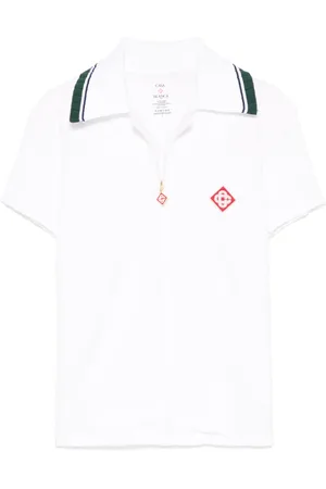 Casablanca Camisa con cuello de canalé