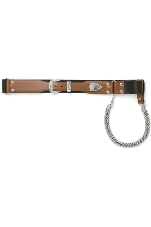 TOGA PULLA Cinturón con detalle de cadena