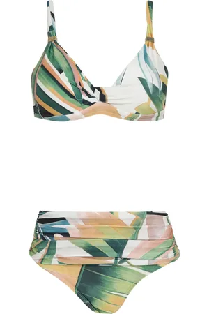 Lygia & Nanny Bikini con estampado gráfico