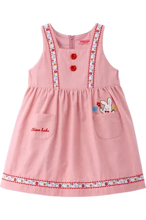 Miki House Vestido bordado