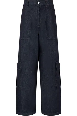 Studio Tomboy Pantalones cargo con tiro alto