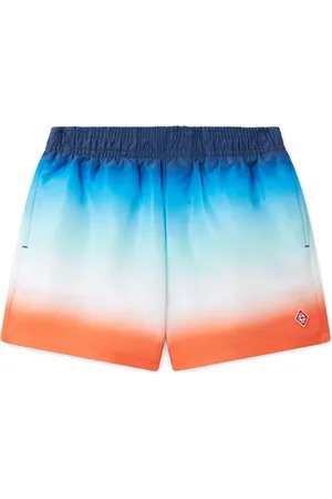 Casablanca Shorts de playa con efecto sombreado