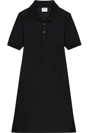 Courrèges Vestido corto estilo playera tipo polo