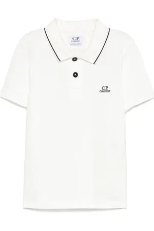 C.P. Company Playera tipo polo de piqué
