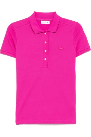 Lacoste Playera tipo polo con parche del logo