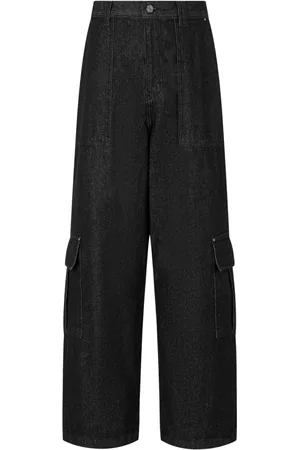 Studio Tomboy Pantalones cargo con tiro alto