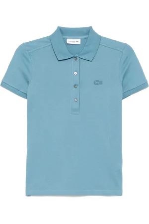 Lacoste Playera tipo polo con parche del logo