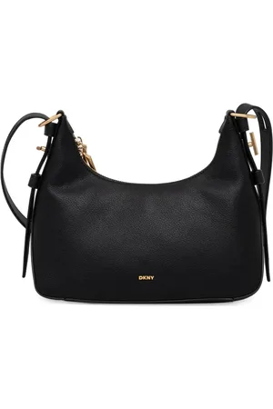 DKNY Bolsa de hombro con letras del logo