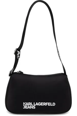 Karl Lagerfeld Bolsa de hombro con logo estampado