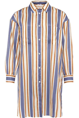 ERES Camisa con rayas estampadas