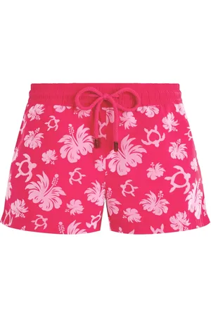 Vilebrequin Shorts de playa Flocked Turtles