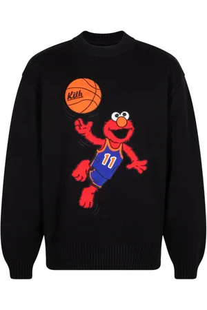 KITH Sudadera Sesame Street Elmo Black