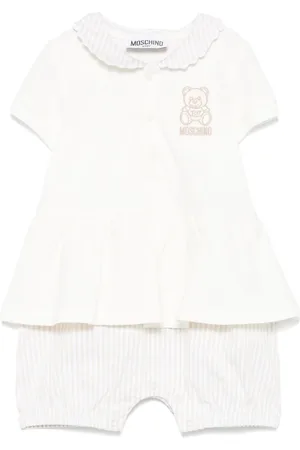 Moschino Romper con motivo Teddy Bear