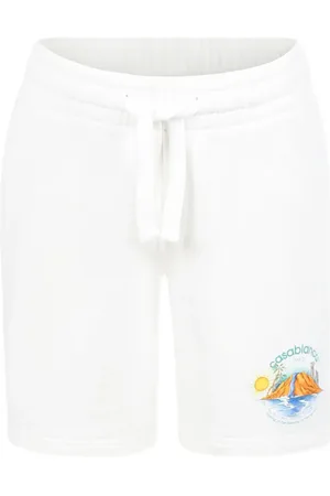 Casablanca Shorts deportivos con logo estampado